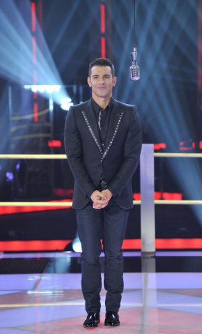 Jesús Vázquez, presentador de 'La voz'.