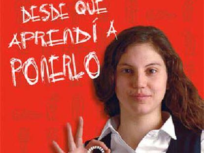 Cartel de la campaña contra el sida en Chile.
