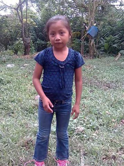 Jakelin Amei Rosmery Caal Maquin, de siete años, fallecida tras cruzar la frontera de Nuevo México.