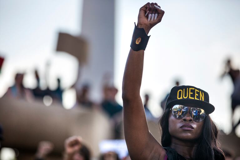 Calmer Atmosphere On The Tenth Day Of Protests Over The Death Of