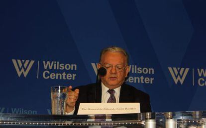 El exvicepresidente de Guatemala y candidato a la OEA Eduardo Stein 