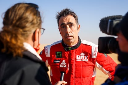 Nani Roma en el Rally Dakar 2022.