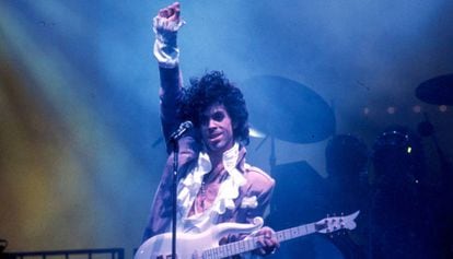 El m&uacute;sico estadounidense Prince, en 1999.