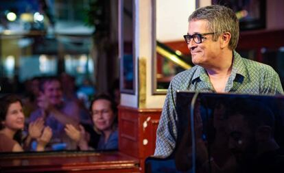 Chano Domínguez, en el café Central de Madrid en 2018.