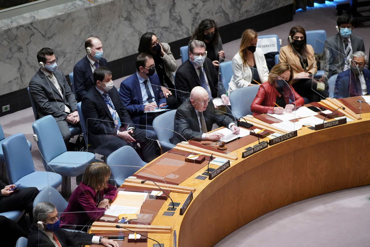 Dewan Keamanan mengirimkan ke Majelis Umum resolusi kecaman yang diveto Rusia |  internasional