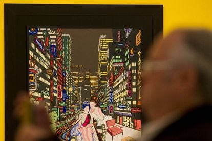 Exposición 'Reflejos del Pop' en el Museo Carmen Thyssen, con cuadros como 'Reina por un día II' del Equipo Realidad.