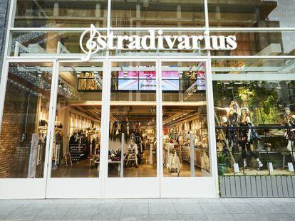 Una tienda de Stradivarius en Londres, en una imagen de archivo.