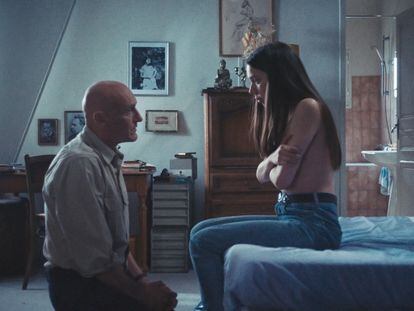 Fotograma de la película 'Le Consentement', de Vanessa Filho, con Jean-Paul Rouve y Kim Higelin.