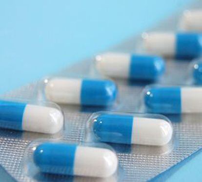 Pastillas de un anticoagulante oral.