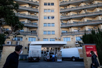 Hospital de la antigua Fe habilitado para pacientes covid.