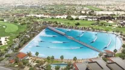 Wavegarden, tecnología vasca que crea olas artificiales para surfear