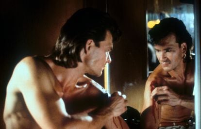 Patrick Swayze in 'By Profession: Hard'.