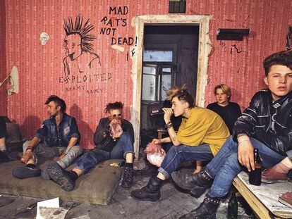 Los punks 'okupaban' edificios abandonados y se alimentaban de los restos de los primeros McDonald's y Pizza Hut.