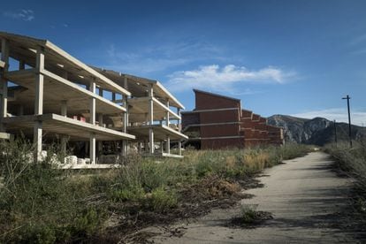 Viviendas abandonadas en Villajoyosa Alicante