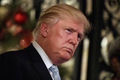Trump el 28 de diciembre en Florida.