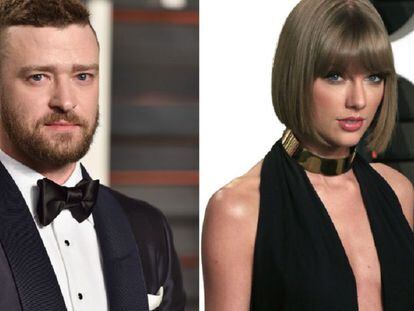 Justin Timberlake y Taylor Swift.