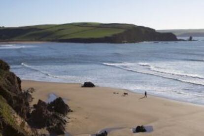 Bantham Beach, en el condado de Devon (Inglaterra).