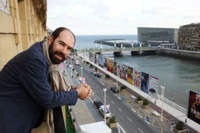 El cineasta Jaime Rosales, en el festival de cine de San Sebasti&aacute;n.