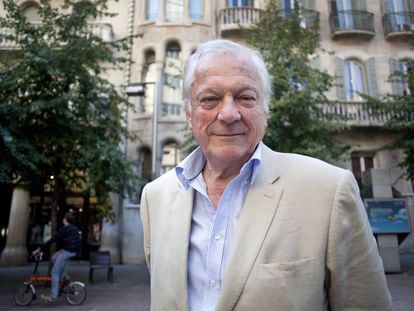 El escritor y periodista británico Alan Riding en Barcelona, 2011