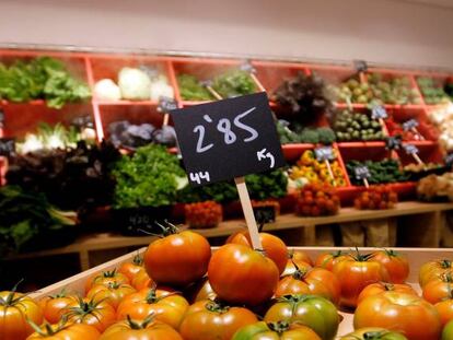 Frutas y verduras.