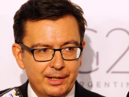 Rom&aacute;n Escolano, ministro de Econom&iacute;a.