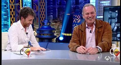 Bertín Osborne, durante una entrevista en 'El hormiguero'.