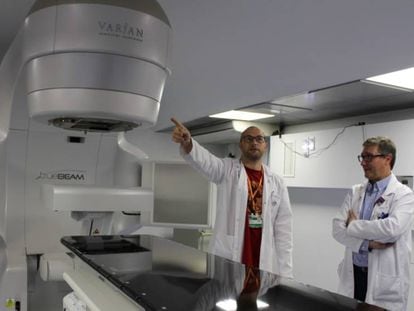 Acelerador de radioterapia del Hospital Universitario Arnau de Vilanova