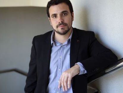 Alberto Garzón, líder de IU.