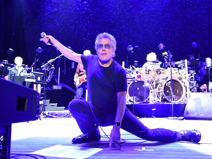 Roger Daltrey, de The Who, en una actuación en 2019 en Nueva York.