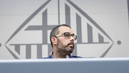 L'Enrique, usuari del Servei d'Atenció als Homes de l'Ajuntament de Barcelona.