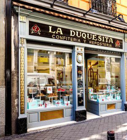 La Duquesita, establecimiento histórico reabierto por el pastelero Oriol Balaguer. 