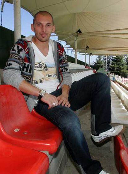 Abbiati, durante la entrevista.