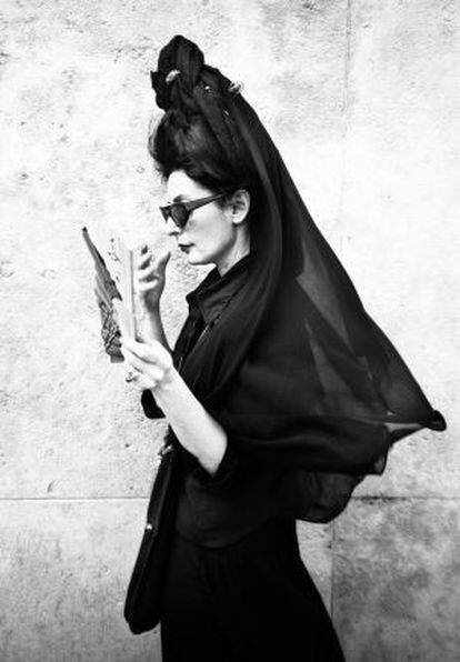 Diane Pernet, directora del festival de moda y cine ASVOFF.