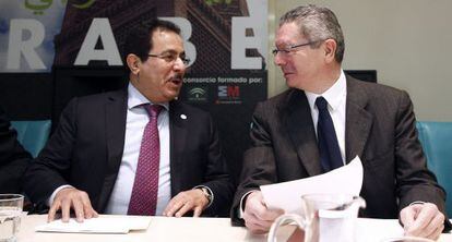 Alberto Ruiz-Gallardón, durante la inauguración del I Congreso Internacional sobre Gestión del Pluralismo Religioso