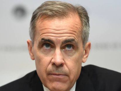 Mark Carney, gobernador saliente del Banco de Inglaterra, el miércoles.