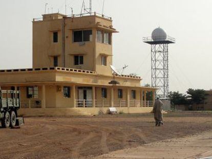 Una imagen del aeropuerto de Kidal el pasado 7 de agosto. 