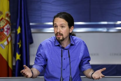 Pablo Iglesias, líder de Podemos.