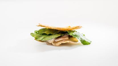 'Sándwich de pata', una receta de Aduriz.