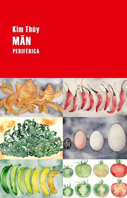 Cover of Mãn, by Kim Thúy (Editorial Periférica).