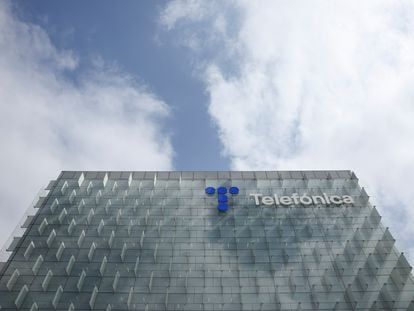 Sede de Telefónica, en Madrid.