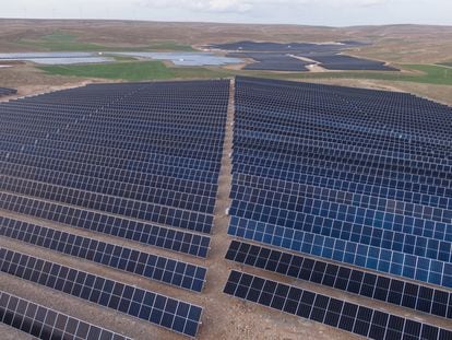 Planta Solar "La Estación", ubicada en Teruel, con una capacidad de 42 MW.