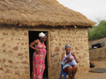 Mujeres en Kwazulu-Natal, Sudáfrica.