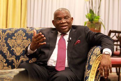 Georges Chikoti, ministro de Asuntos exteriores de Angola.