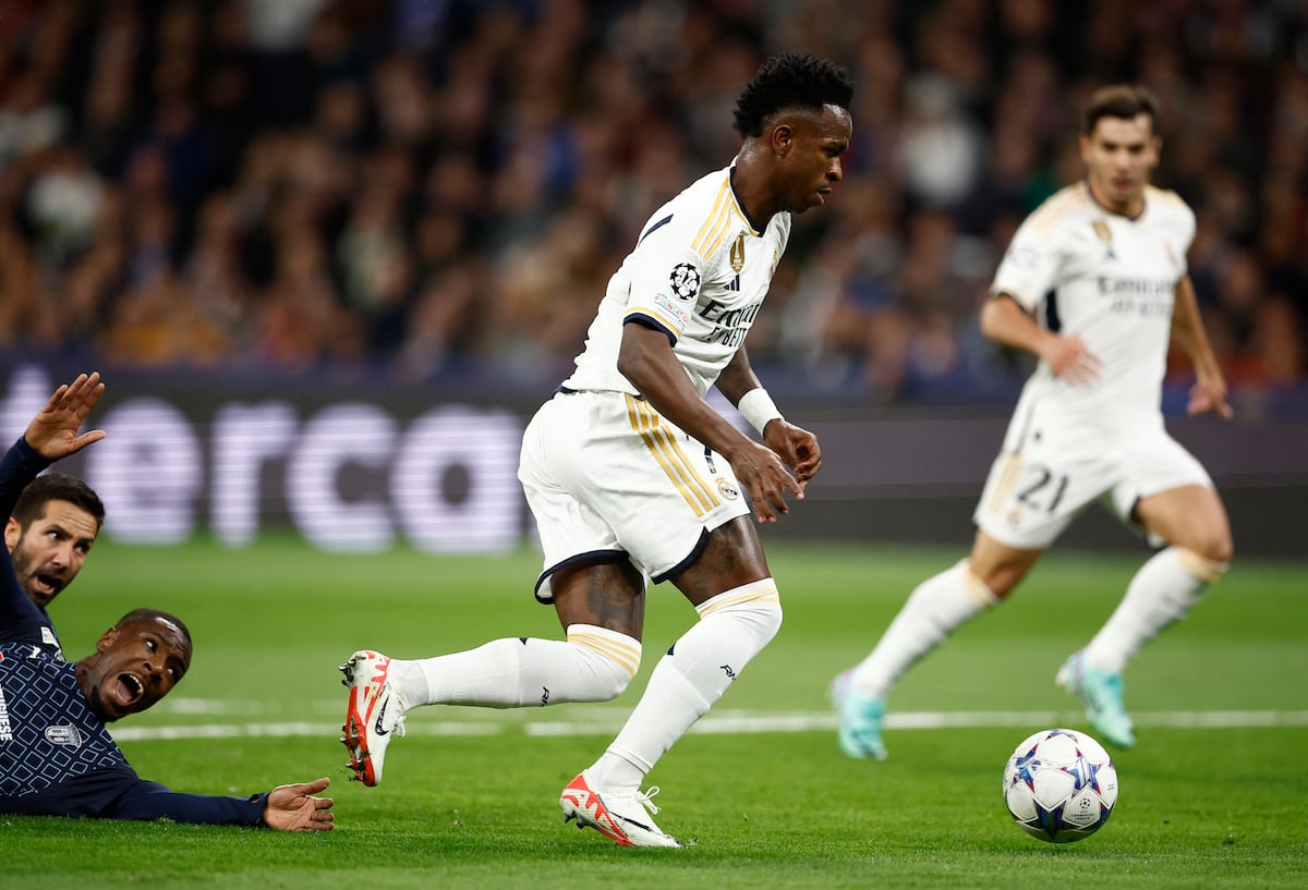 Real Madrid – Sporting Braga, en directo | Rodrygo marca el tercero en el Bernabéu