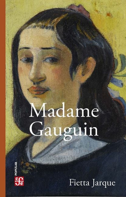 Portada del libro 'Madame Gauguin', vum Fietta Jarque