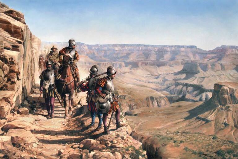 'Españoles en el Colorado' (2016), de Augusto Ferrer-Dalmau
