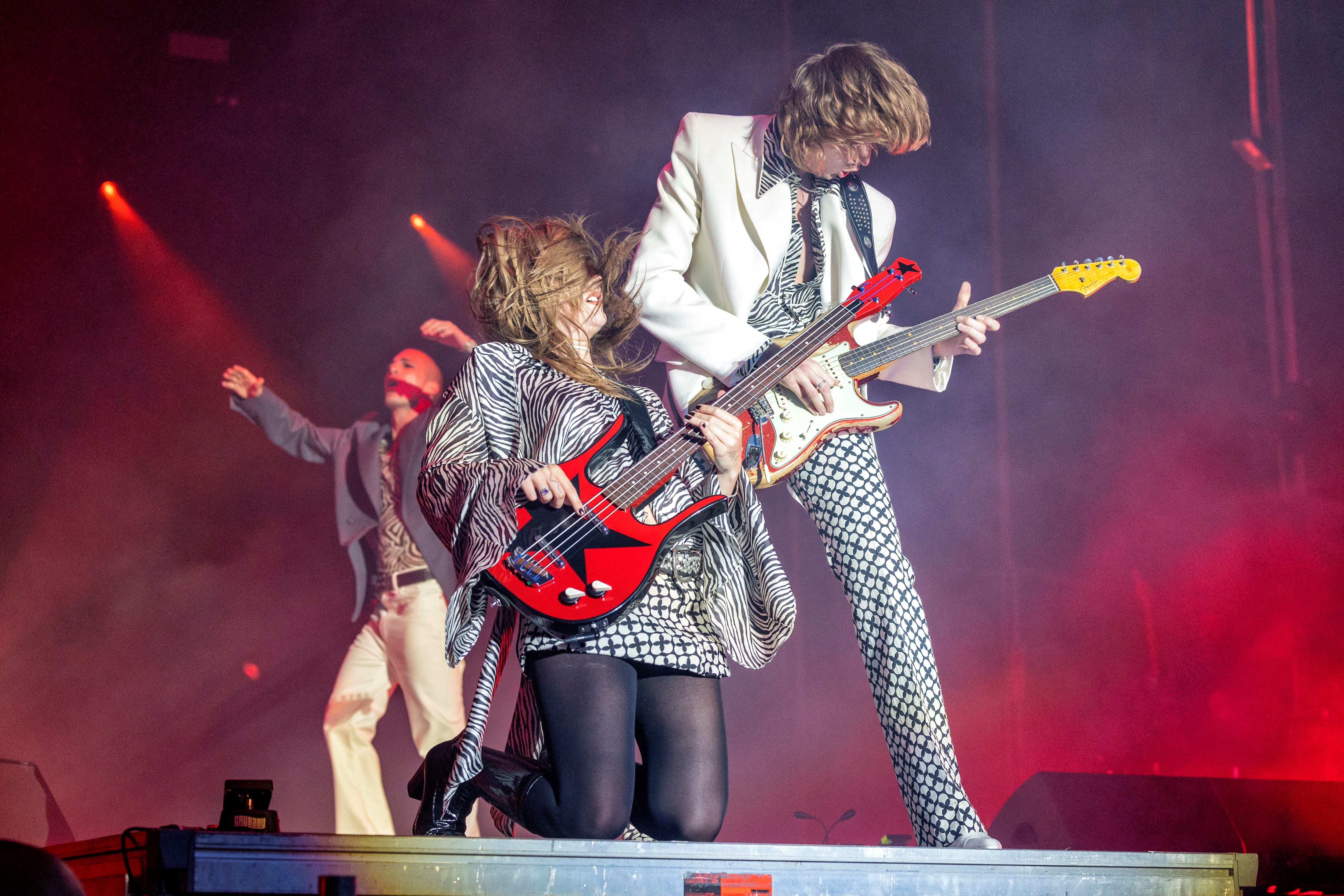 Maneskin en el Primavera Sound de Madrid en 2024.