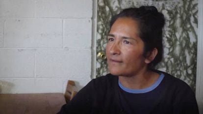 Lorena Gutiérrez miembro del colectivo de madres de feminicidios del Estado de México.