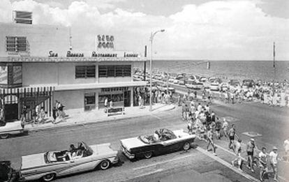 Foto de Archivo del ayuntamiento de Fourt Laudardale(Florida). 'Spring Break' de 1960.