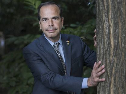 Pedro Ramos, superintendente de los parques nacionales de Everglades y Dry Tortugas, este lunes en Madrid.